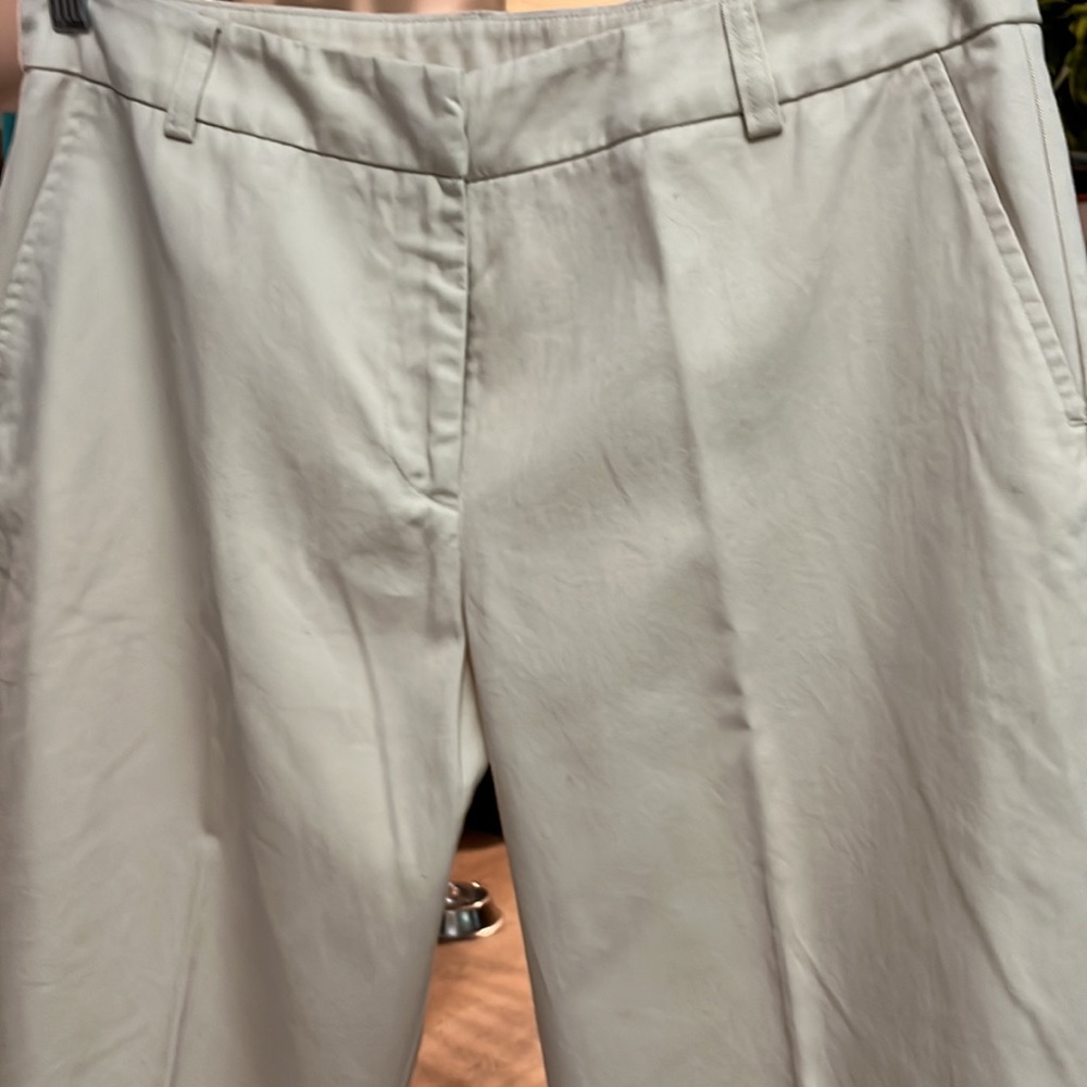 🛍️# 994 EUC Pendleton 100% Cotton Off White Slacks - Picture 4 of 8